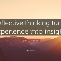 Reflection on January